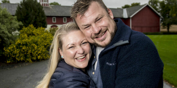 «Jakten»-paret venter sitt første barn sammen